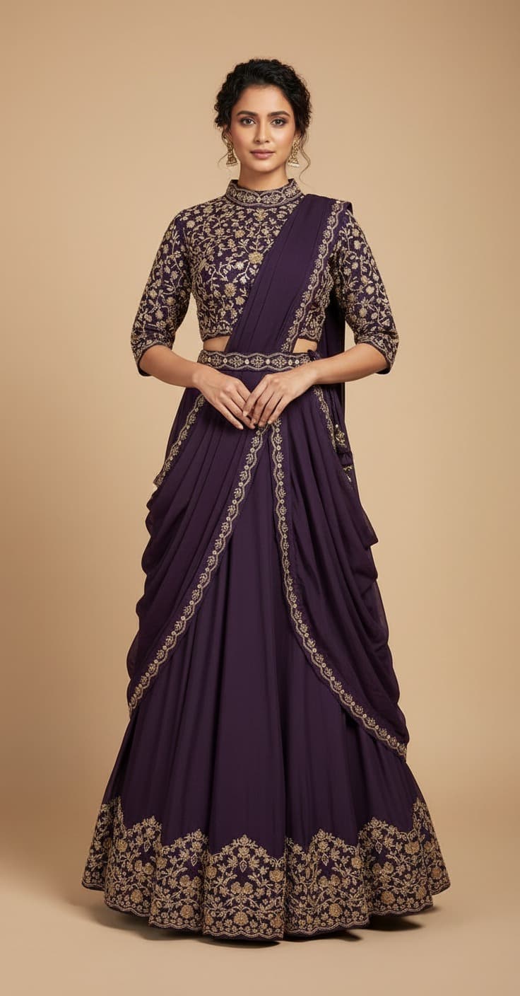 Champagne Luxury Party Gown