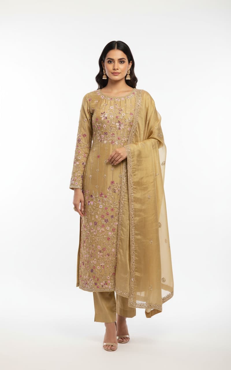 Platinum Designer Saree